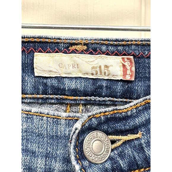 Levi's Jeans 515 Straight Leg Stitched Pockets 2013 Women's Size 10 or 30 32 - Picture 3 of 6